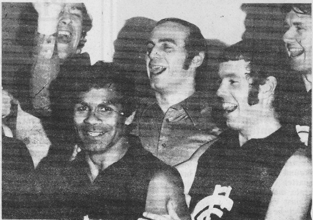 Victory song - Percy Jones, Jezza, Syd Jackson and Gags Gallagher.