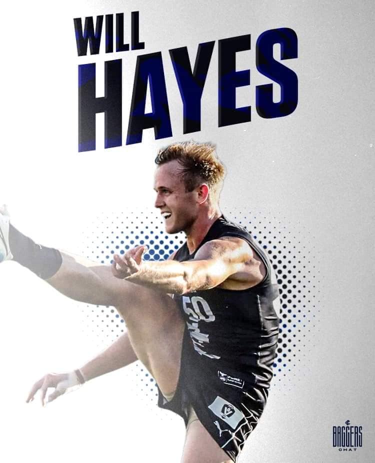 2022 - New Draftee Will Hayes.