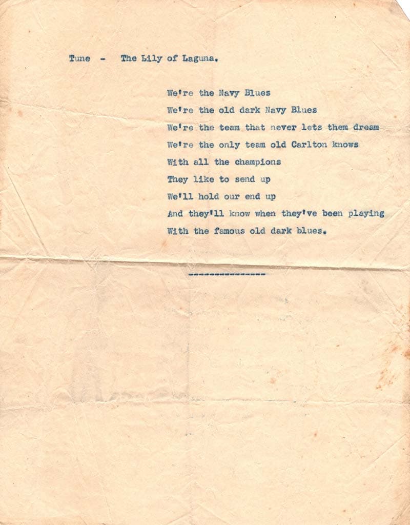 Our song: Alby's book sheds further light