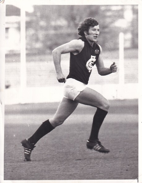 1973 - John O'Connell at training.