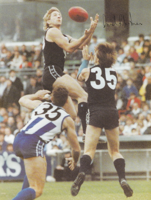 Rhys Jones Flies High Against North Melbourne 1990