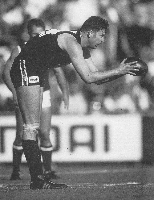 \'Harry\' Madden Lines Up A Shot On Goal   1995