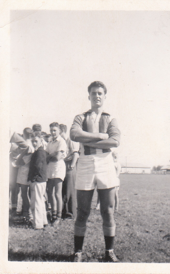 Barry Smith in Tatura Guernsey in the 1950s