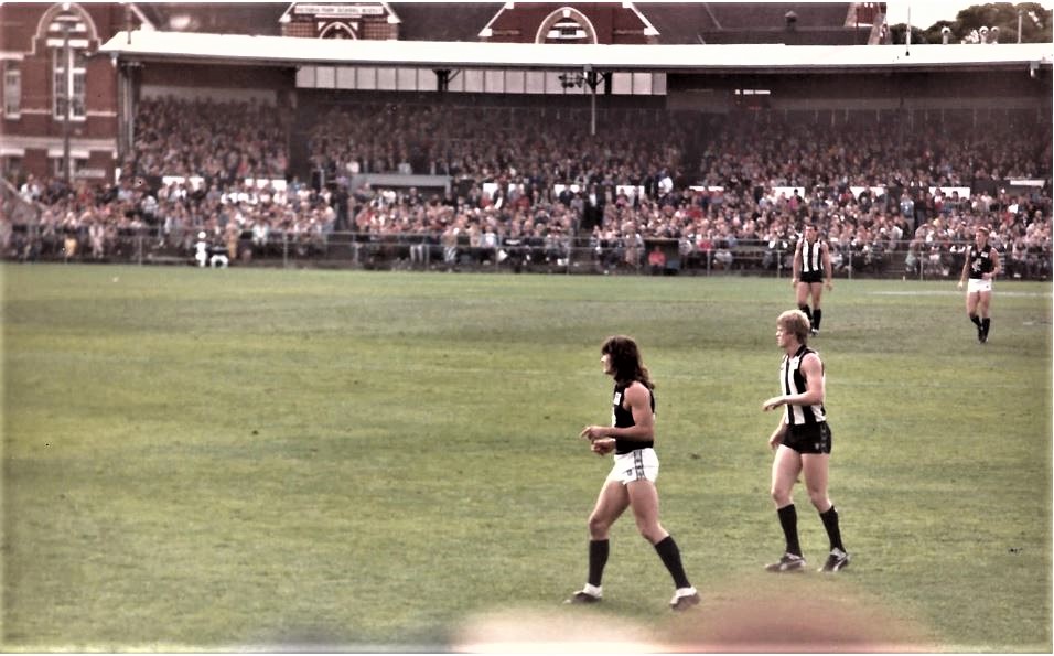 1986 Rnd 7 v Collingwood Victoria Park
Carlton's Tom Alvin
Image: courtesy K. McNair