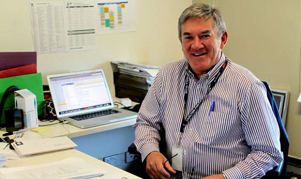 Shane O'Sullivan At His Desk