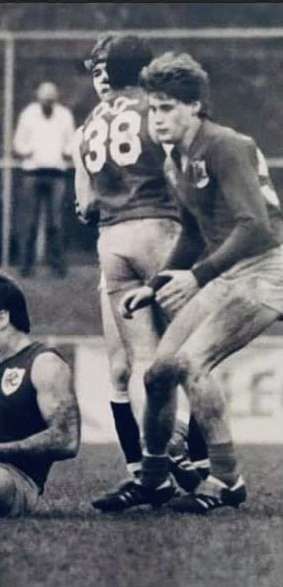 1986 - Former Blue; Prahran's Jackie Cook.