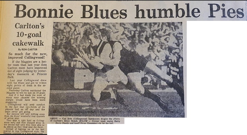 1973 Rd 7 - Blues humble the Pies.