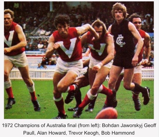 1972 AUST. Championship Match - Trevor Keogh competing against Nth Adelaide.