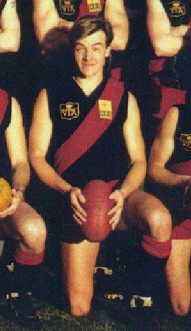 1989 - Coburg Premiership Player & Ex Blue Reece Langan.