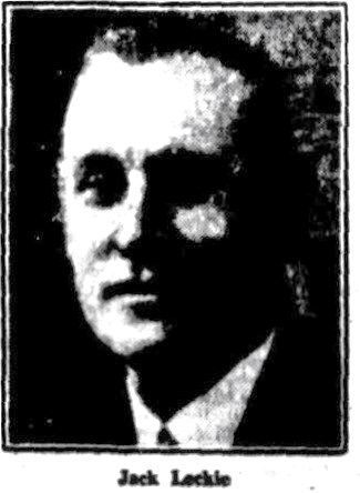 Jack Leckie in 1932
Trove, SLV; Sporting Globe July 13