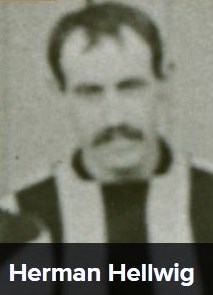 1897 Herman Hellwig (Carlton 1895)
Courtesy collingwoodforever web site