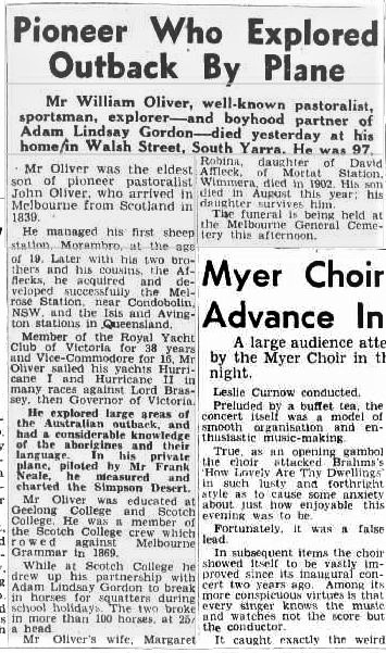 1950 obit William Oliver (Carlton 1876)
Trove; Herald November 22 (p15)