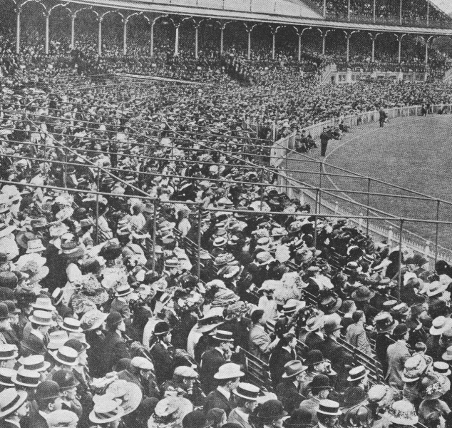 1910 Grand Final; Carlton And Collingwood Pack Them In!