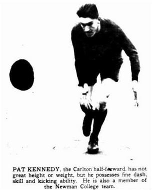 1924 Pat Kennedy
Image: Trove, SLV; Sporting Globe July 19