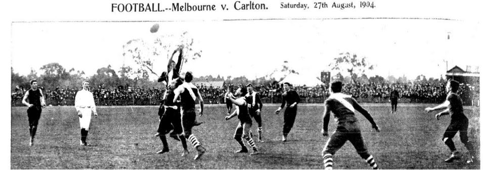 1904 Rnd 16 Carlton sash v Melbourne
Melbourne Punch Sept 01