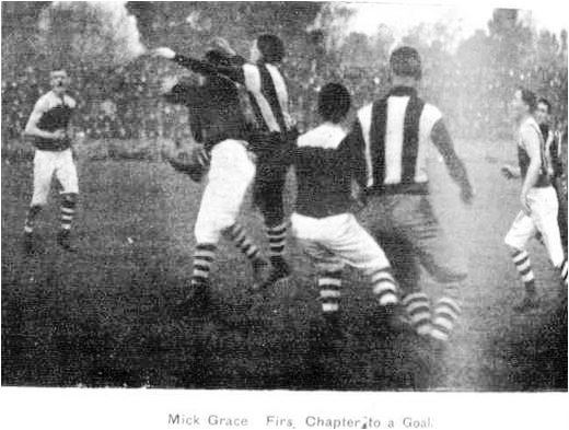 1905 Rnd 10 v South Melbourne Princes Park
Trove; Punch July 20 p12