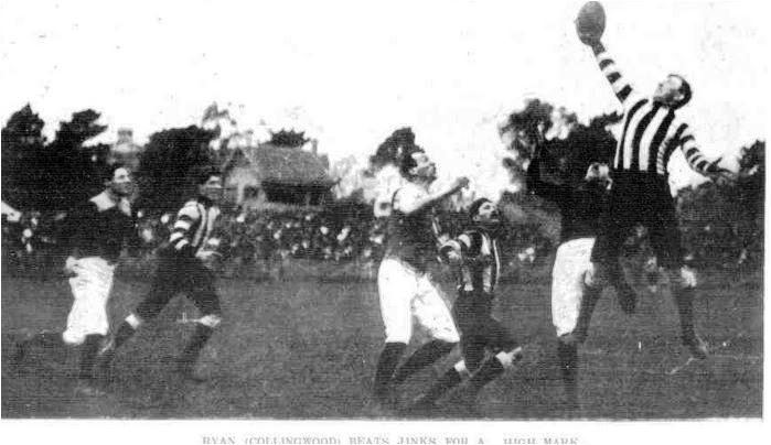 1907 v Collingwood
Princes park
Punch August 08 p14