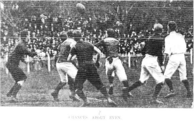 1907 Rnd 3 vs Melbourne MCG
Trove; Punch May 16 p14