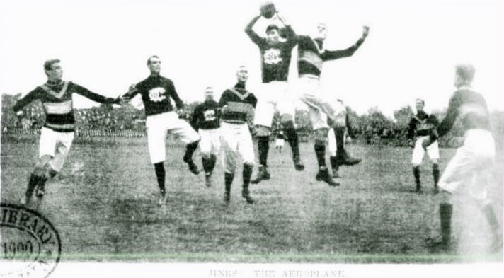 1909 Rnd 1 vs University
Trove; Weekly Times May 08 