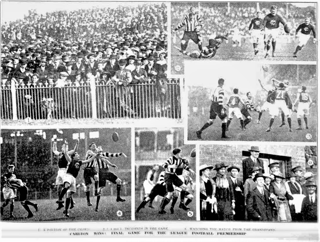 1915 Grand Final v Collingwood
Trove: Weekly Times September 25 p25