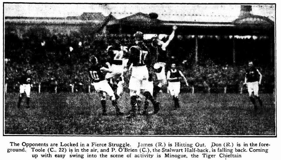 1921 Grand Final v Richmond 
Trove: Herald Sporting edition October 25 p3