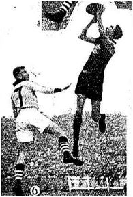 1933 Charlie Davey Rnd 1 v South Melbourne
Trove; Table Talk May 10