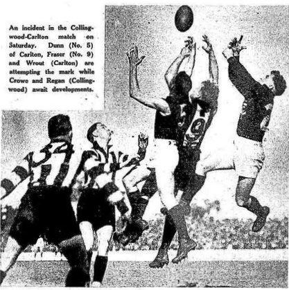 1936 Rnd 17 v Collingwood Victoria Park, Trove; Age August 31 p4