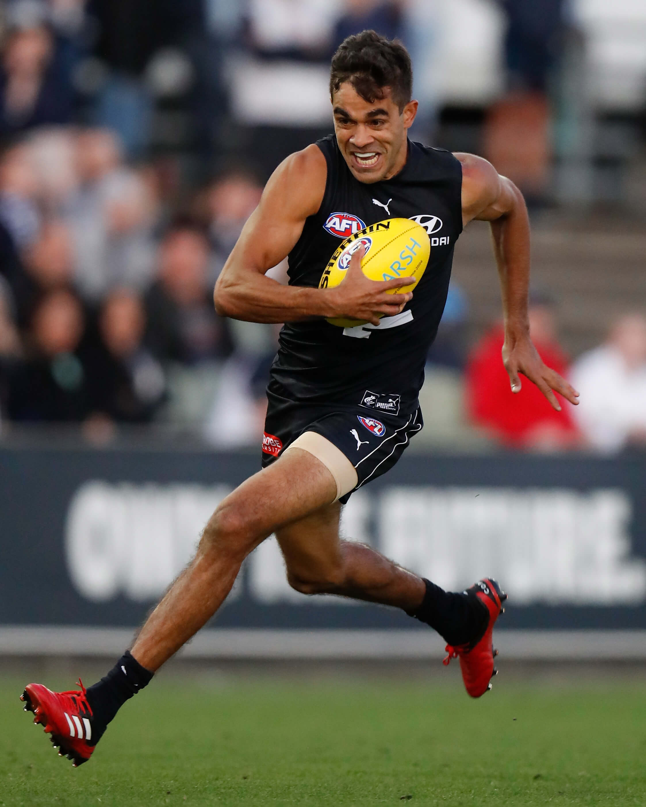 2020 Pre-Season Match - Jack Martin on the run.