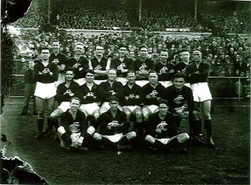 1944 Round 11 vs Footscray, Western Oval