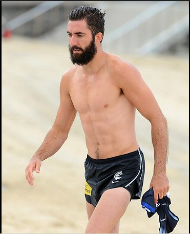 2013. Early season training at the beach.