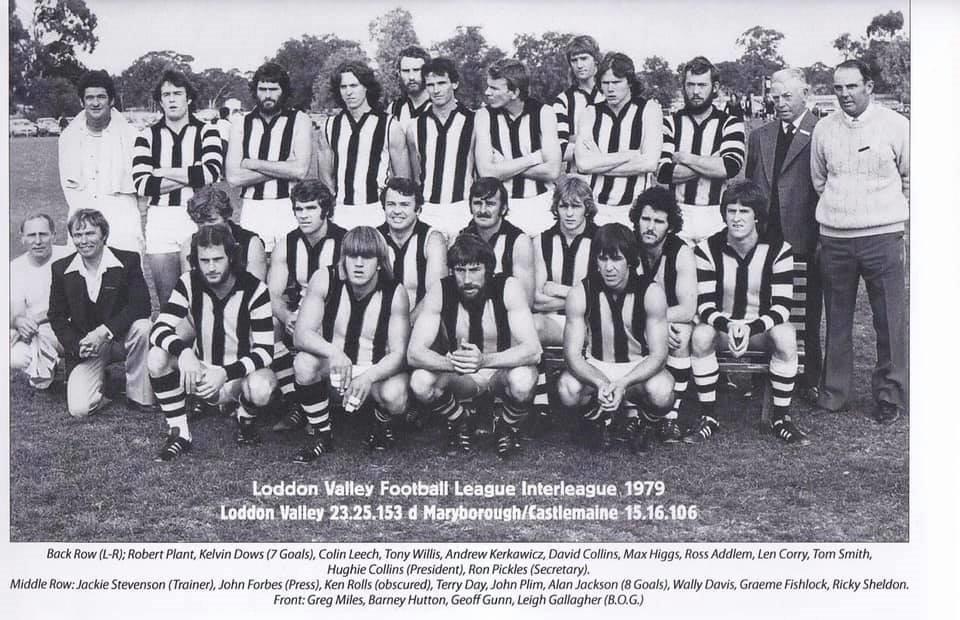 1979 – Loddon Valley FL Rep Team; Future Blues David Collins & Ross Addlem.